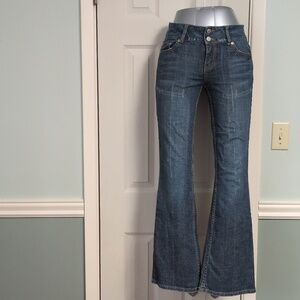 LONDONJEAN Dark Blue Boot Cut Jeans